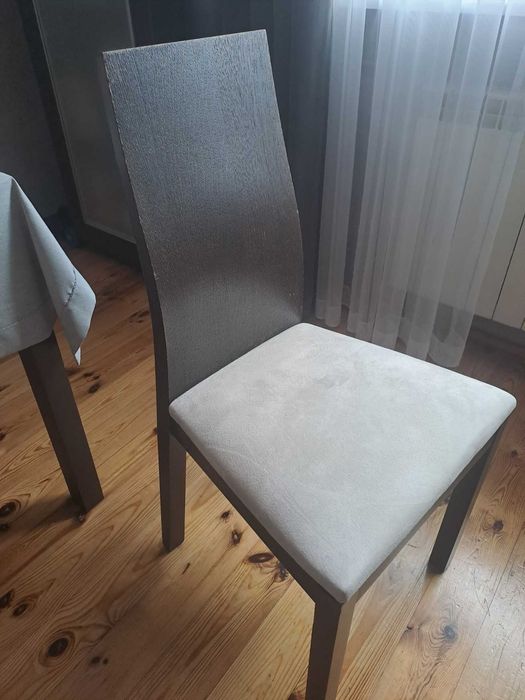 Meble do salonu zestaw ze stołem i 6 krzesłami