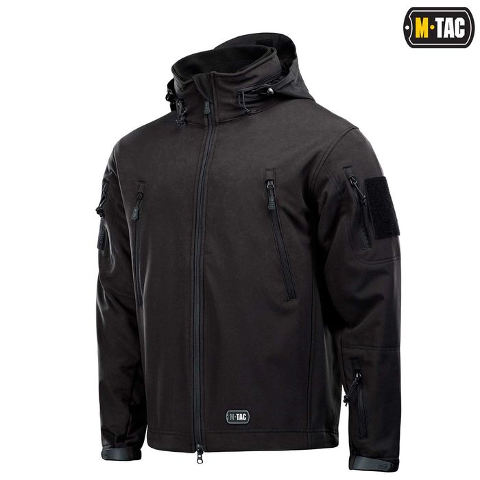M-Tac Куртка SOFT SHELL З Підстібкою BLACK