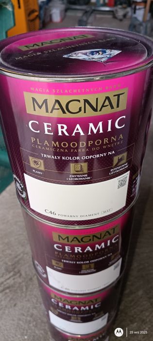 Farba magnat ceramic c46 powabny diament mat 2,5L