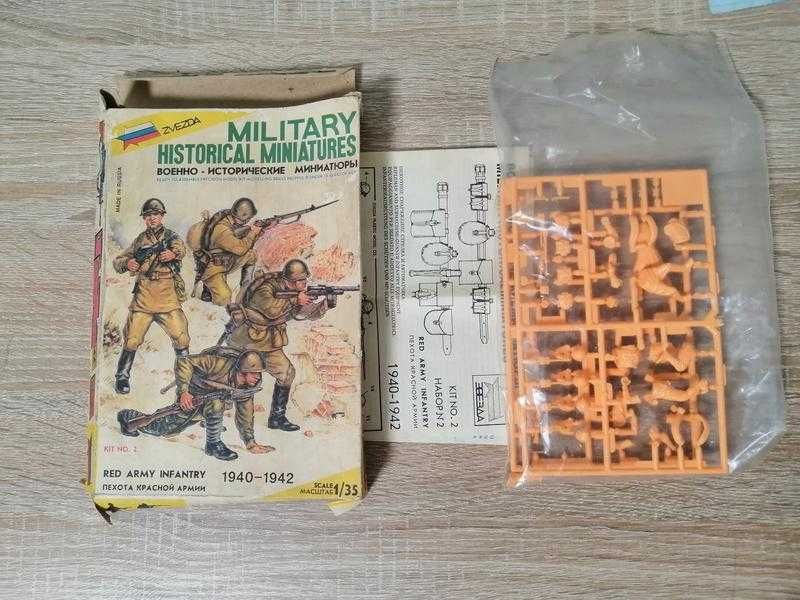 Военно-историческая миниатюра. Пехота №2