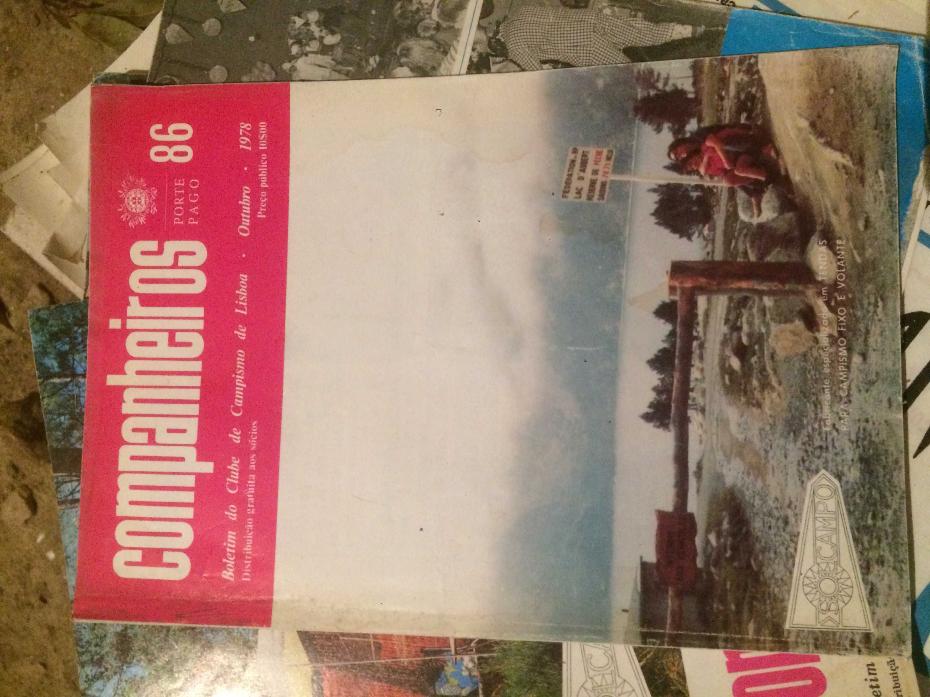 5 revistas ''companheiros'', décadas de 70 e 80