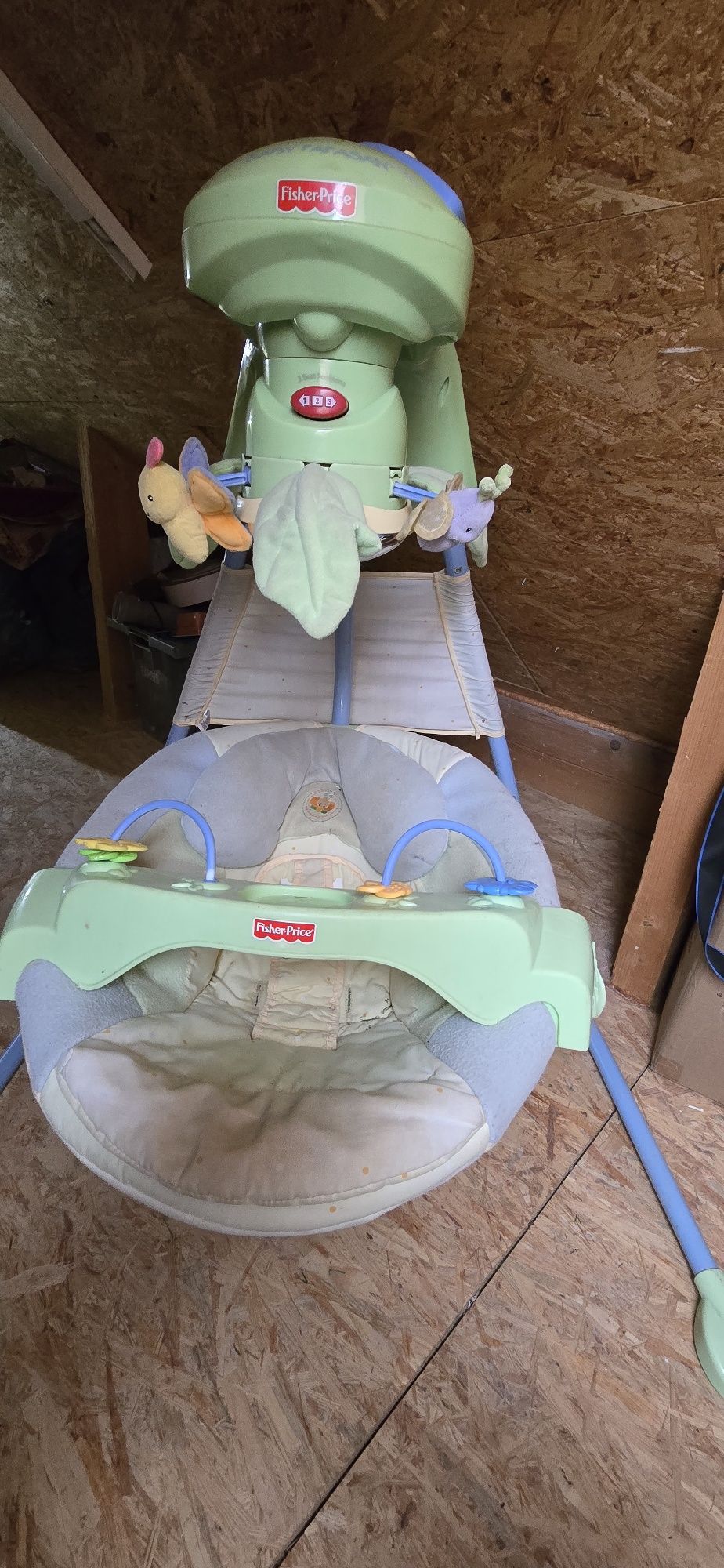 Huśtawka Fisher price dla niemowlaka