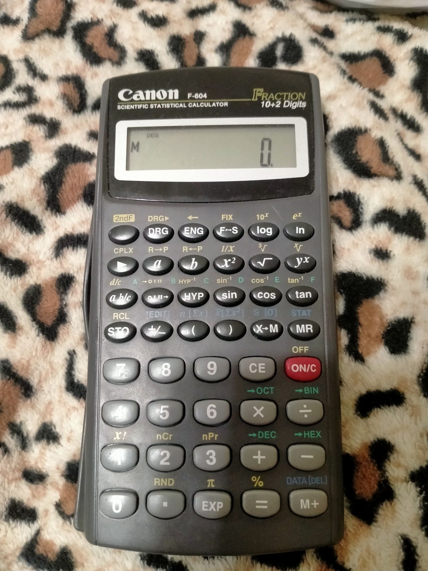 Калькулятор Canon F-604