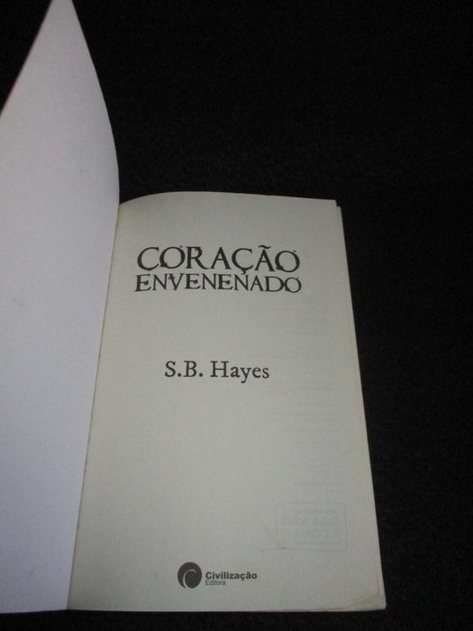 Livro Coração Envenenado S. B. Hayes