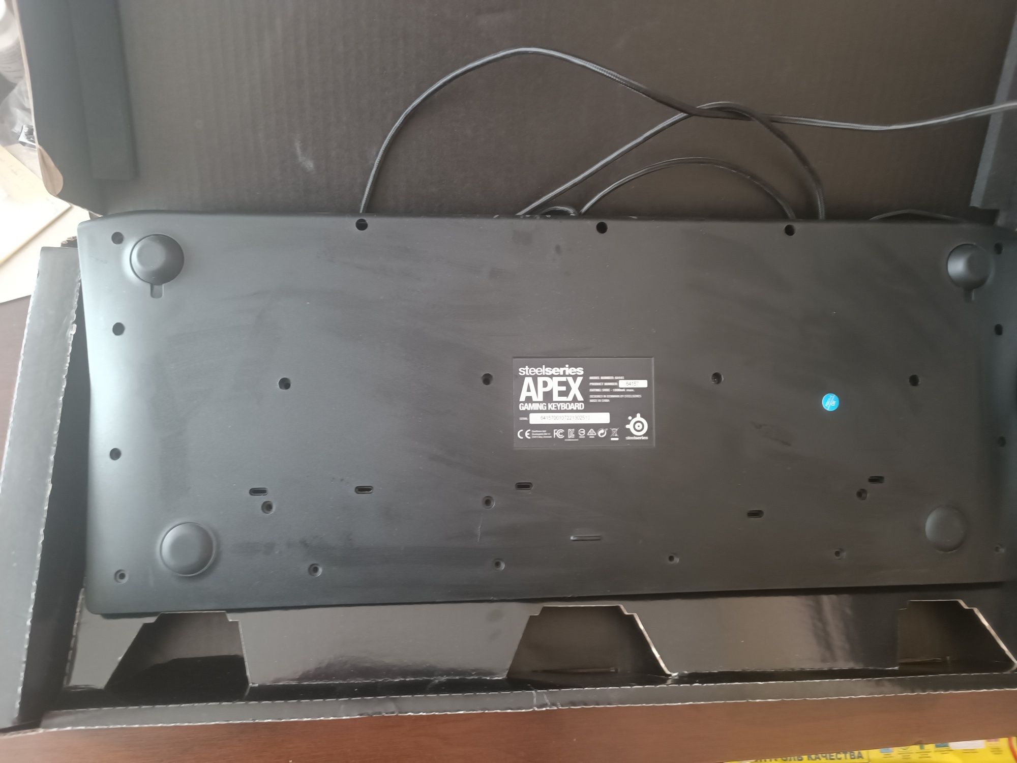 Профессиональная игровая клавиатура SteelseriesApex ПОД ВОССТАНОВЛЕНИЕ