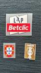 Patchs betclic campeao nacional benfica porto sporting
