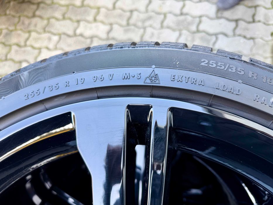 Alufelgi AUDI A5 S5 S-Line B9 8W0 Oryginalne 19 Zimowe Czarne JAK NOWE