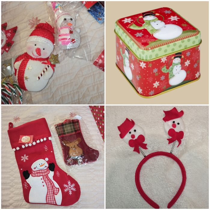 Набір декоративний. Сніговик