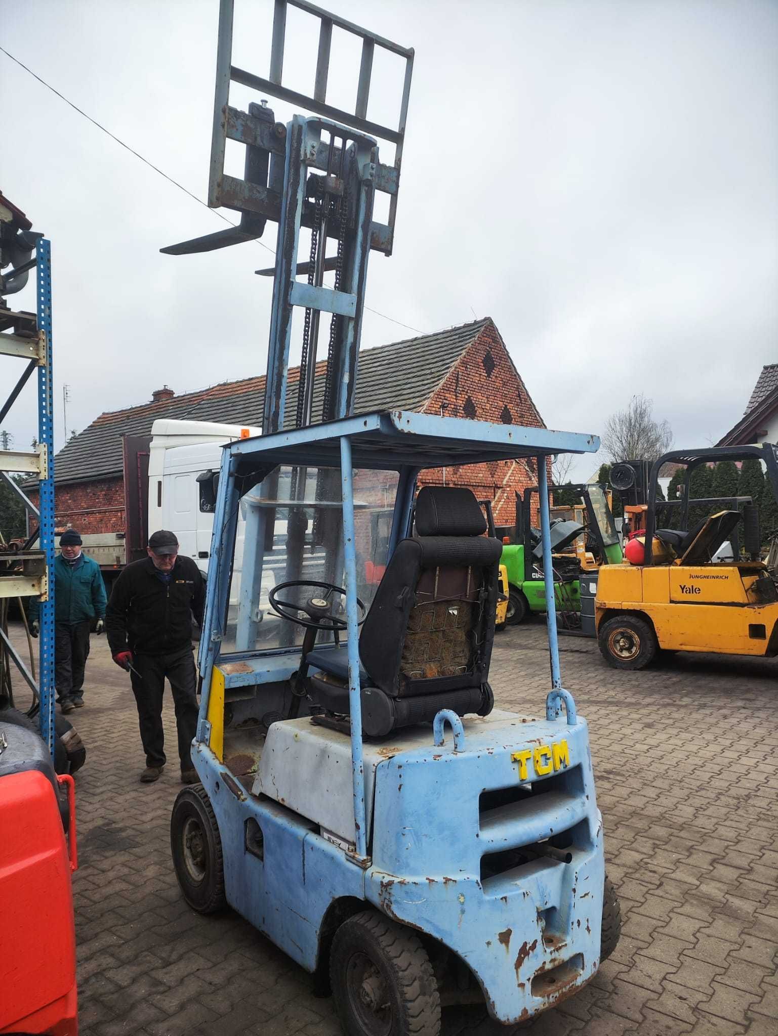 Dostawa Wózek Widłowy Niemcy TCM FG 10 Nie Komatsu Linde Toyota Clark