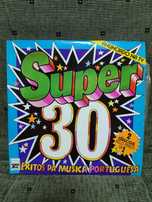 Discos vinil: Super 30 - Êxitos da música portuguesa