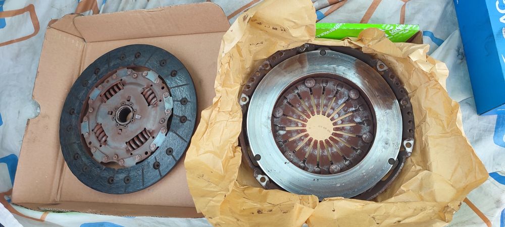 Комплект зчеплення БУ на Skoda А5 1.6 бенз