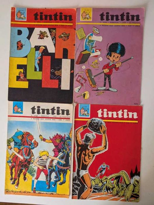 Revistas Tintin Anos 70 - Banda Desenhada