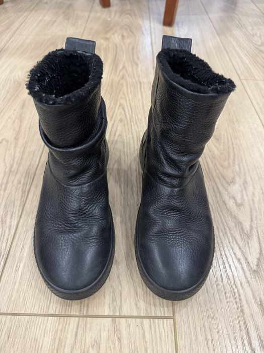 Сапоги Ecco кожа