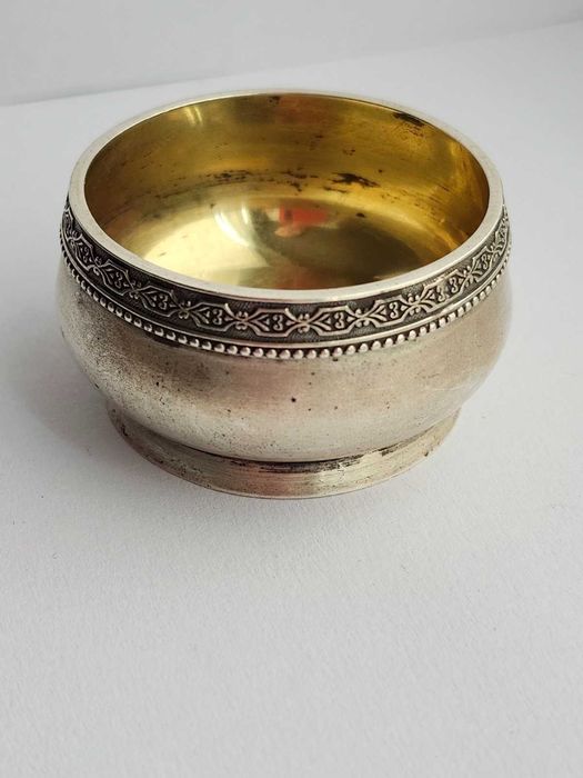 срібна солонка вінтаж період совети