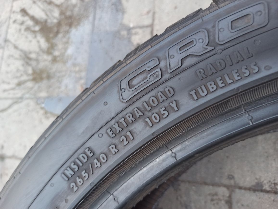 Летняя резина 265/40 R21 Continental Cross Contact UHP