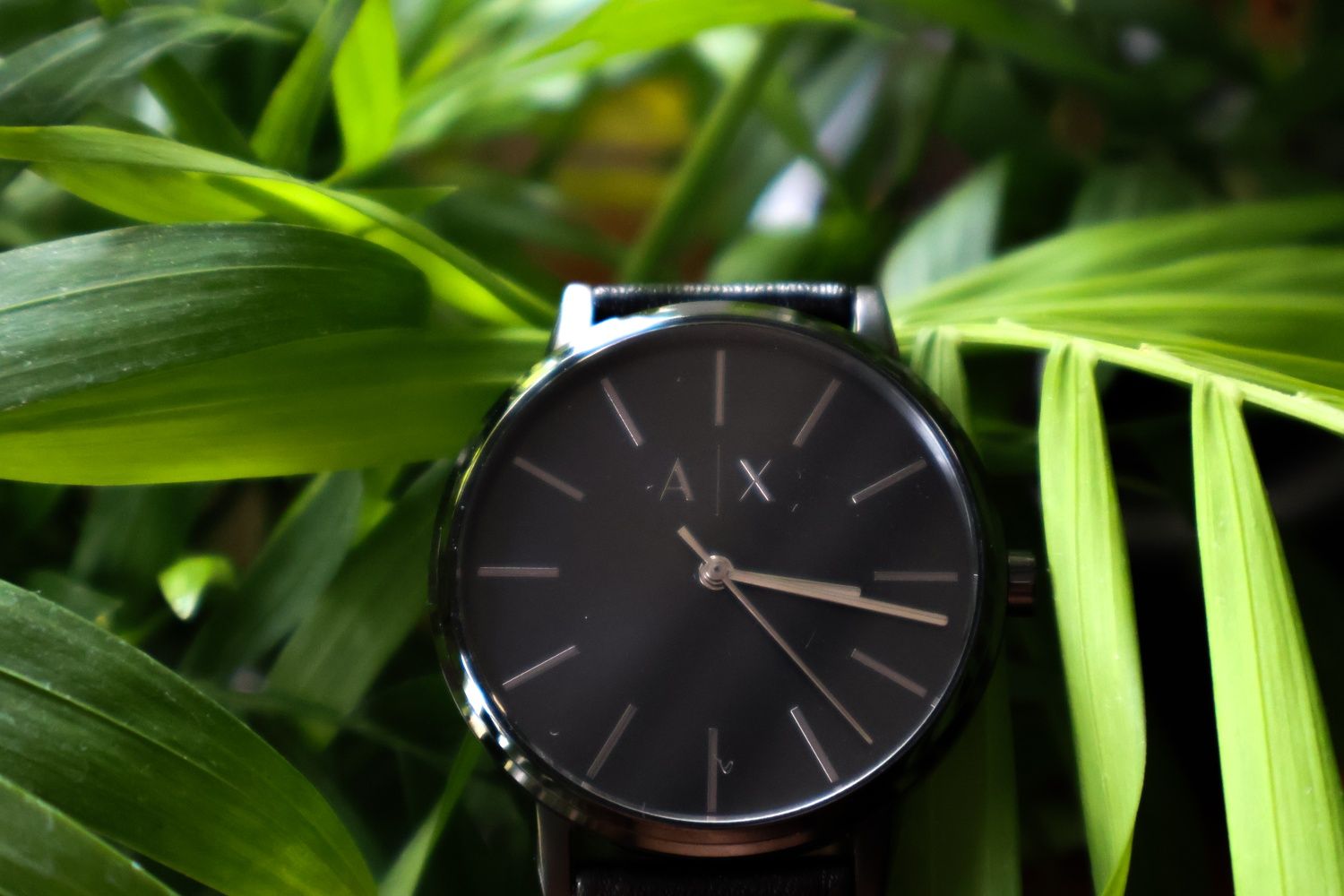Armani Exchange Zegarek Skóra