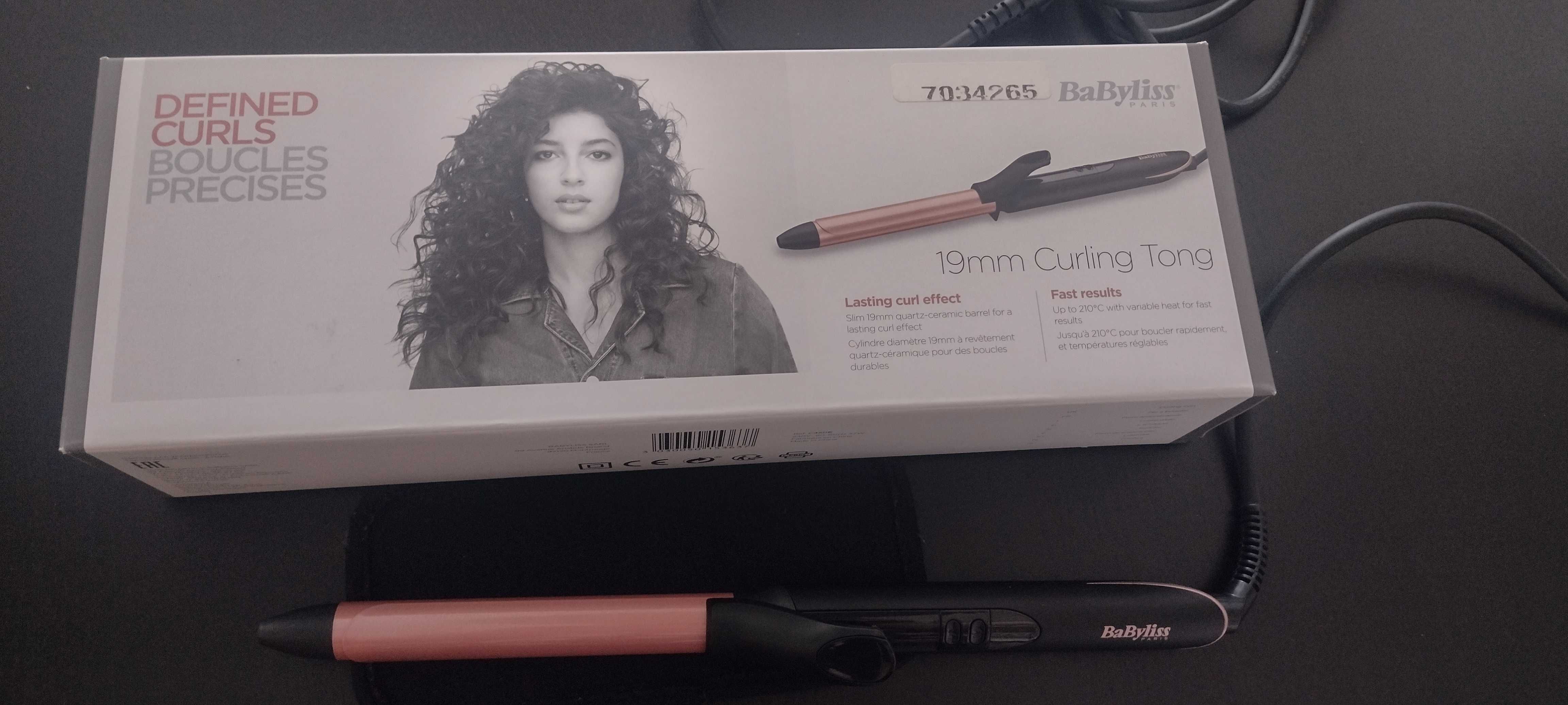 BaByliss 19mm Curling Tong