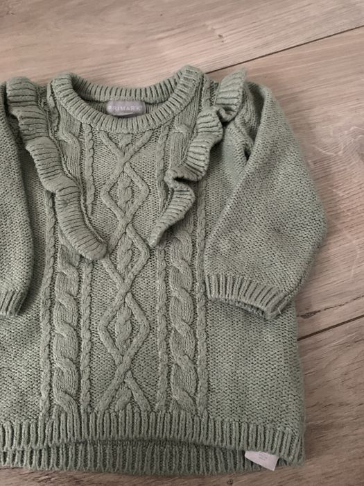 Bluza i seterek dla dziewczynki rozmiar 86