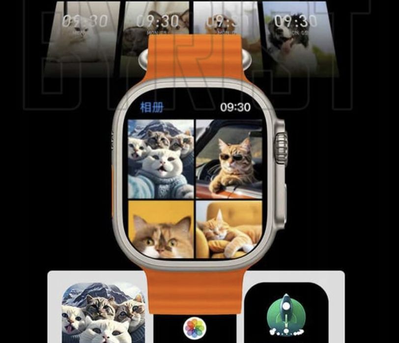 Smartwatch Hk10 Ultra 3 49Mm + Pasek I Folia Ochronna Gratis