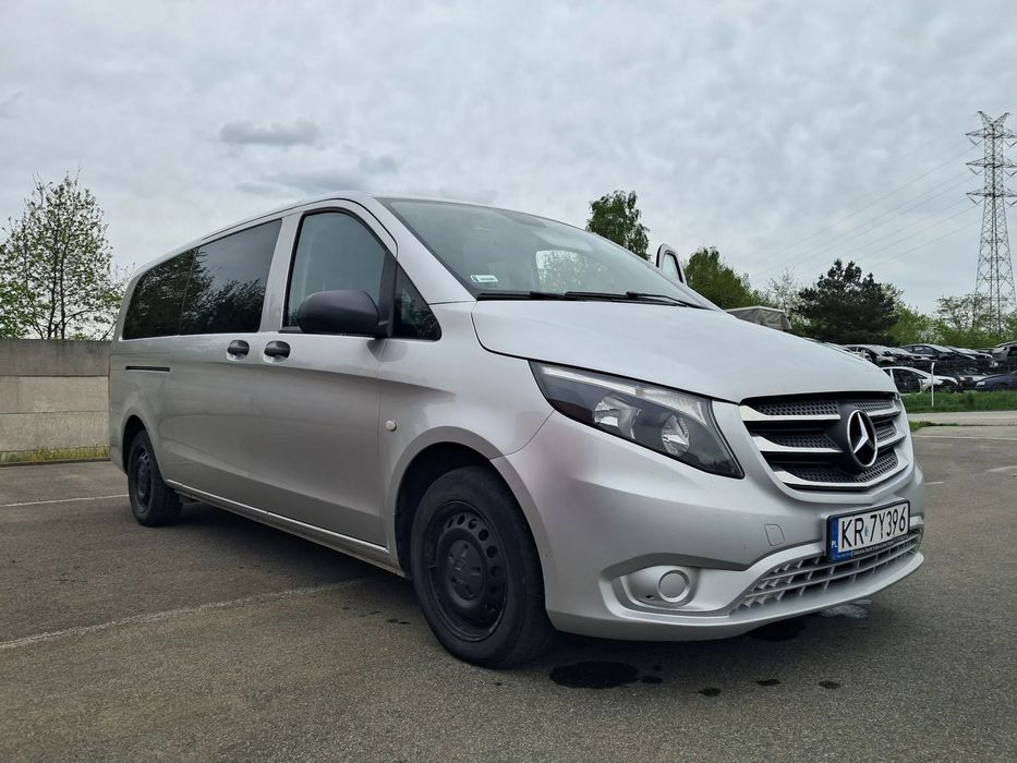 Mercedes-Benz Vito Mercedes Vito 116 CDI LANG W447 9-OSOBOWY 4 DRZWI *2017* *Zadbany*