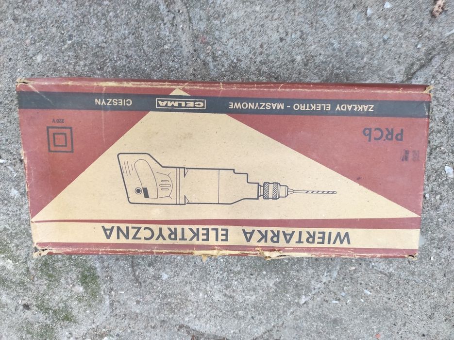 Wiertarka CELMA nowa duża z 1978r
