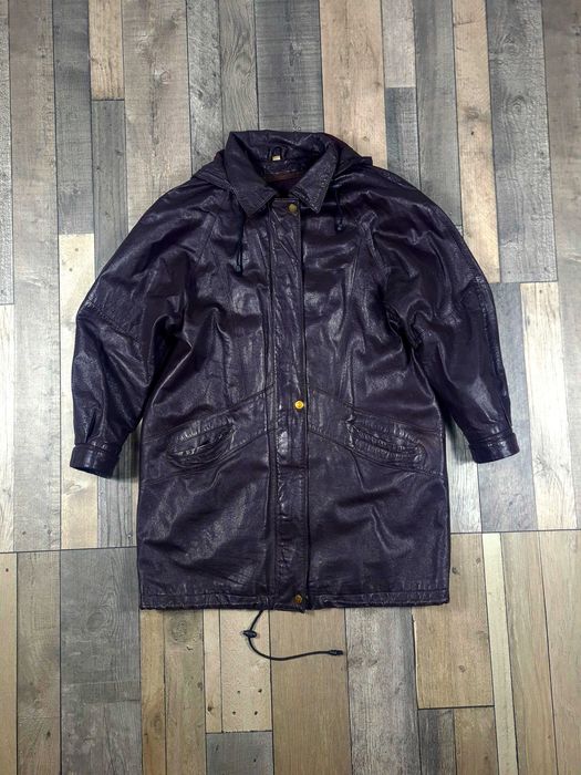 Proskór, skórzana Vintage Parka, damska rozmiar 46 L