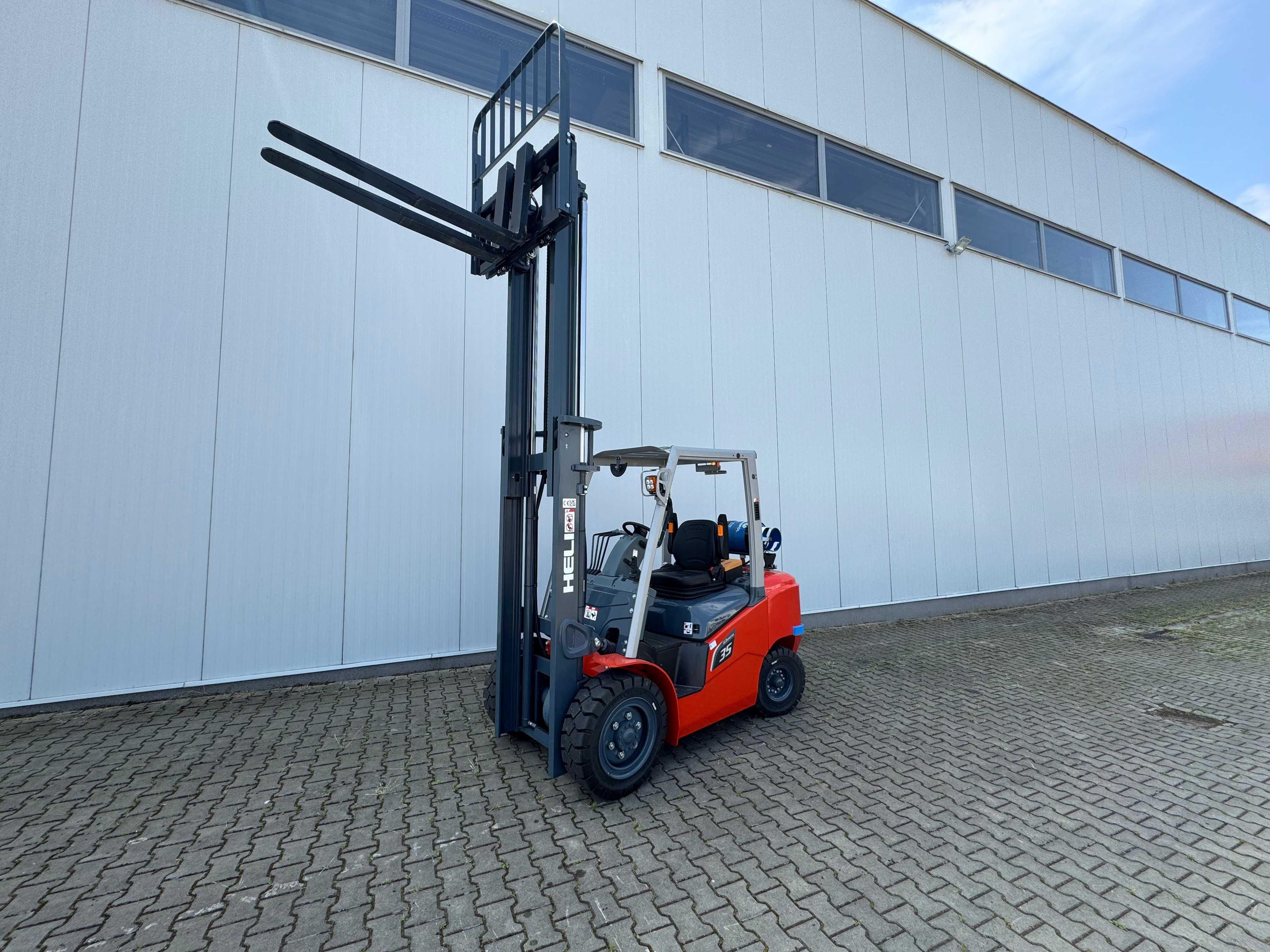 Wózek Widłowy Heli 3,5t Maszt Duplex 3,3m Seria G 2025-03