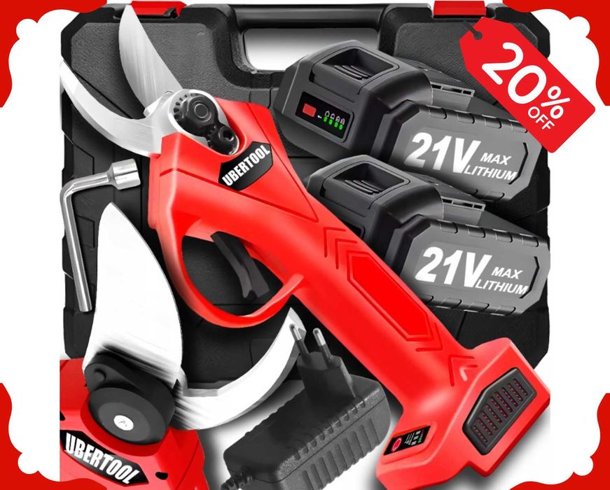 Nowy SEKATOR Akumulatorowy Nożyce Elektryczne Bezprzewodowe (-20%)