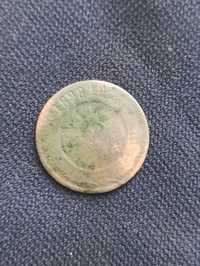 Монета 2 копейки 1898 года