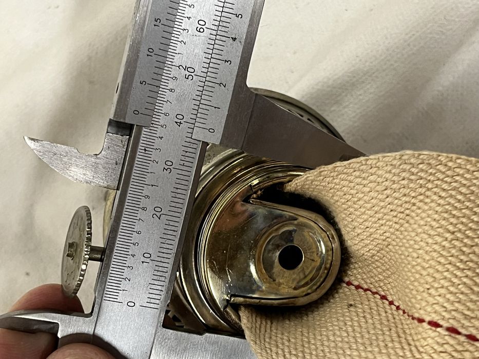 Brener palnik do lampy naftowej z knotem – średnica gwintu ok. 39 mm