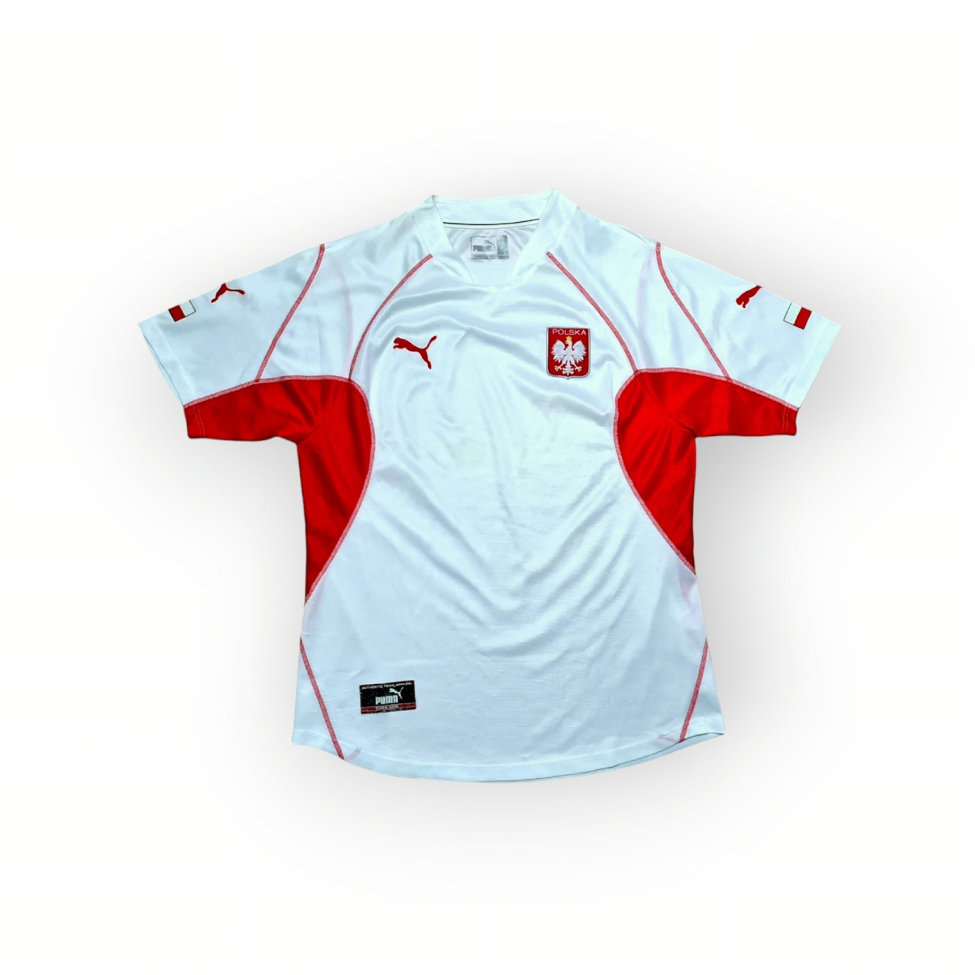 Oryginalna Koszulka Reprezentacji Polski Puma z Mistrzostw Świata 2002
