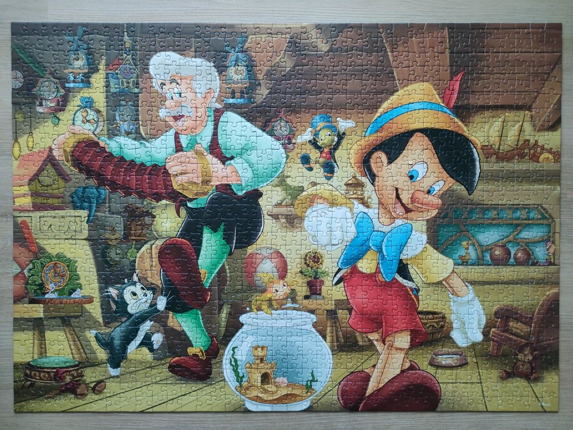 Puzzle Ravensburger Pinokio 1000 elementów