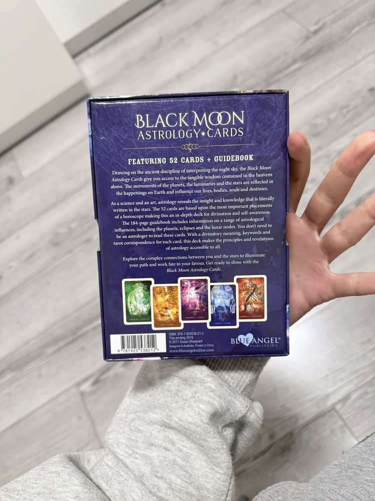 Black moon astrology cards