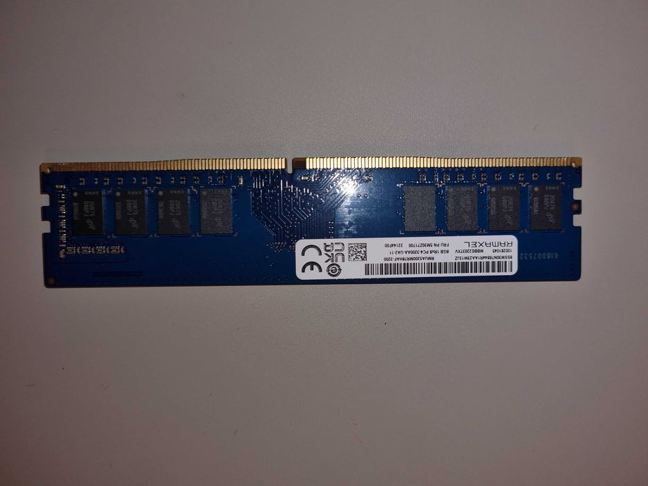 Pamięć 8GB DDR4 1Rx8 PC4 3200AA-UA2-11 Ramaxel