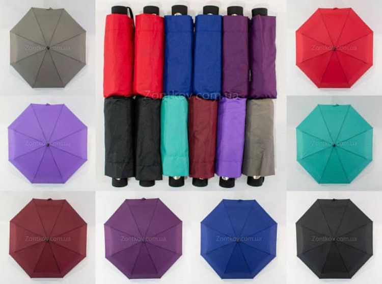 Міні парасолька, зонт Flagman автомат