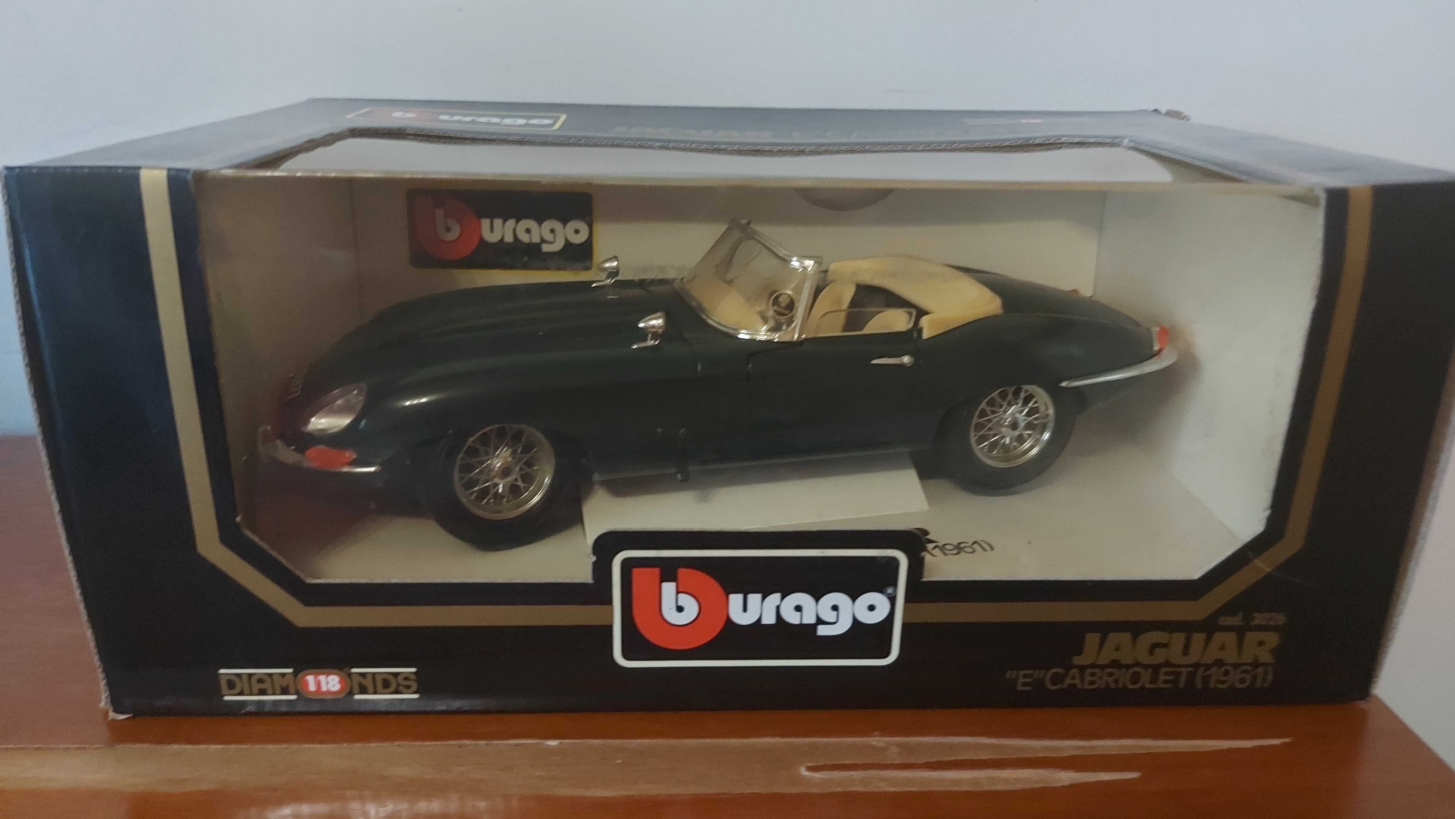 Bburago Diamonds 1/18 Jaguar "E" Cabriolet (1961) cod. 3026