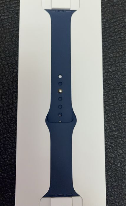 Ремешок до Apple WATCH 9 темно синій