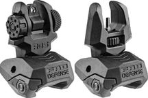 Набір цівка і мушка FAB FRBS Offset Folding Backup Sights Kit оригінал