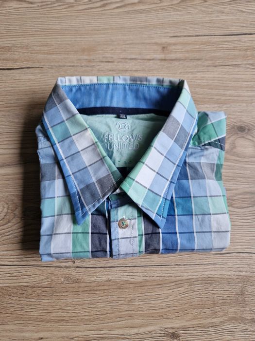 Koszula męska z krótkim rękawem | Fellows United | Rozmiar XXL