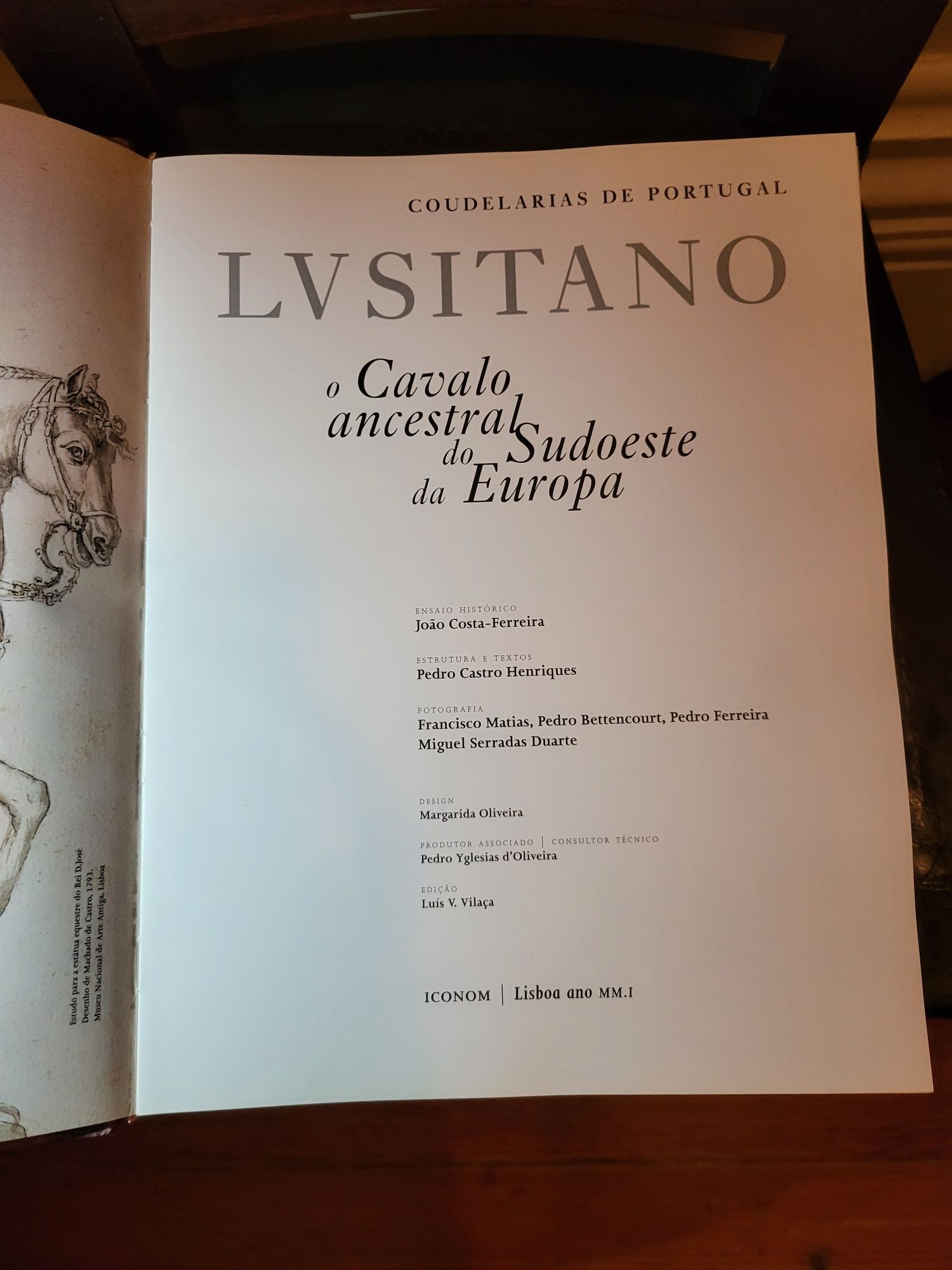 Livro cavalo lusitano - edição especial