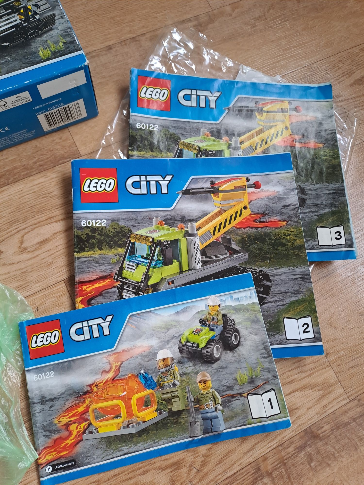 Лего lego city 60122. Гусенична машина дослідників вулкану
