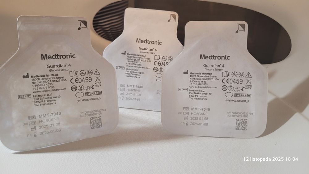 Sensory medtronic guardian 4