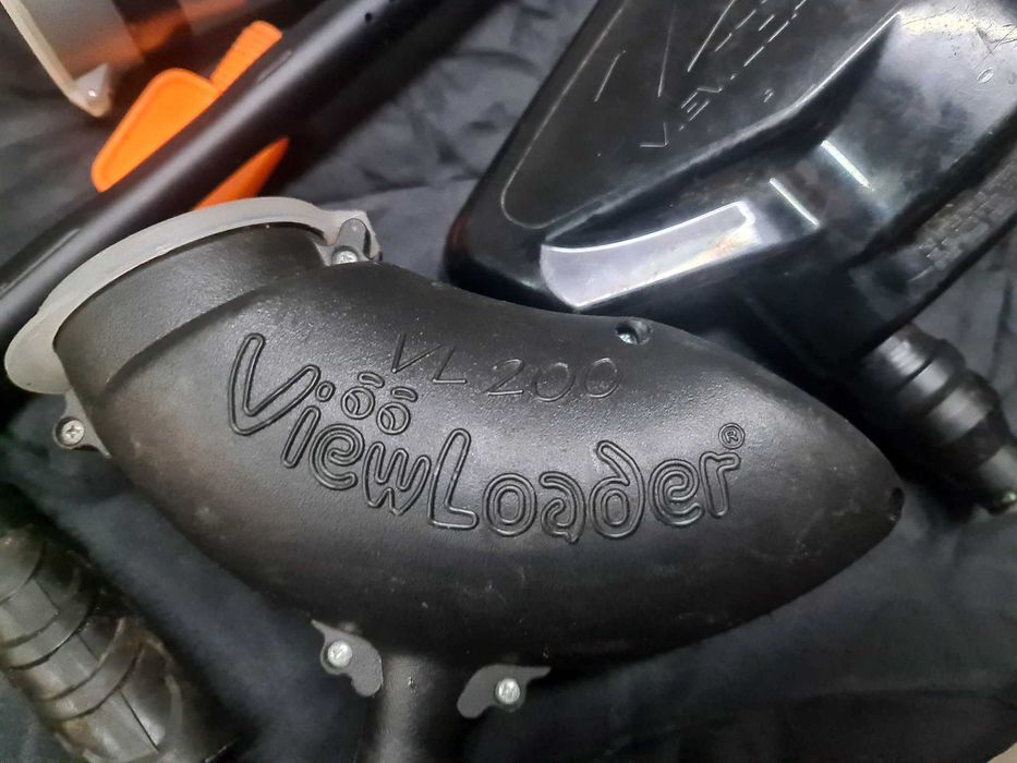 Dois marcadores Paintball + botija + material