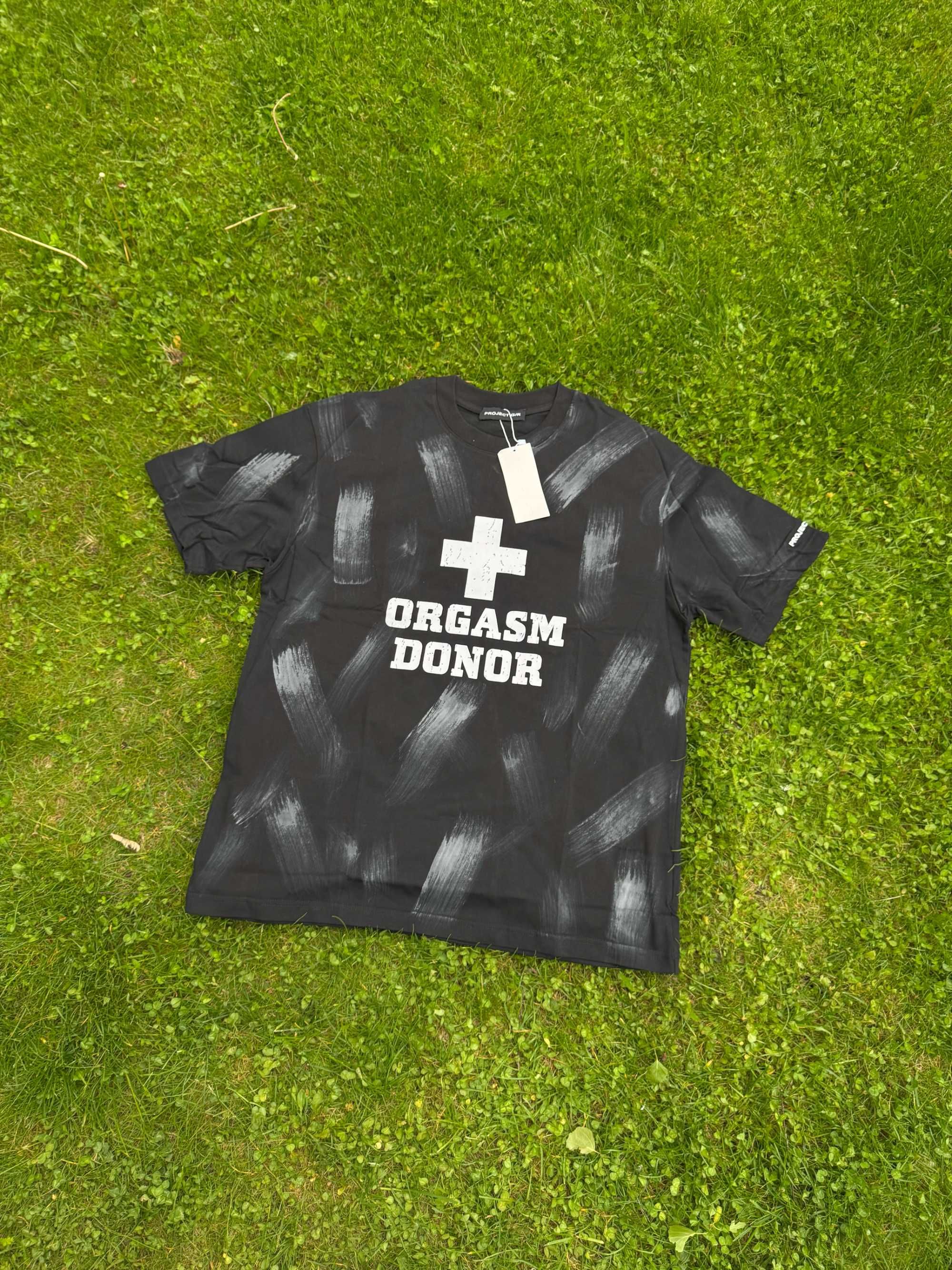Orgasm Donor Project GR Archive Black T-Shirt Grailz - Collapse Price!