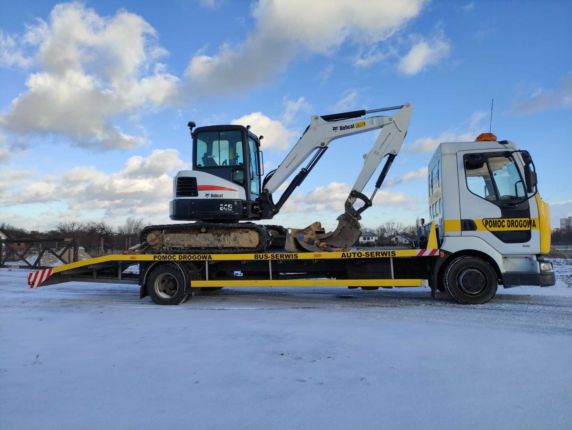 Koparki Kruszywa Piasek Wyburzenia Transport ciężarowy Ziemia