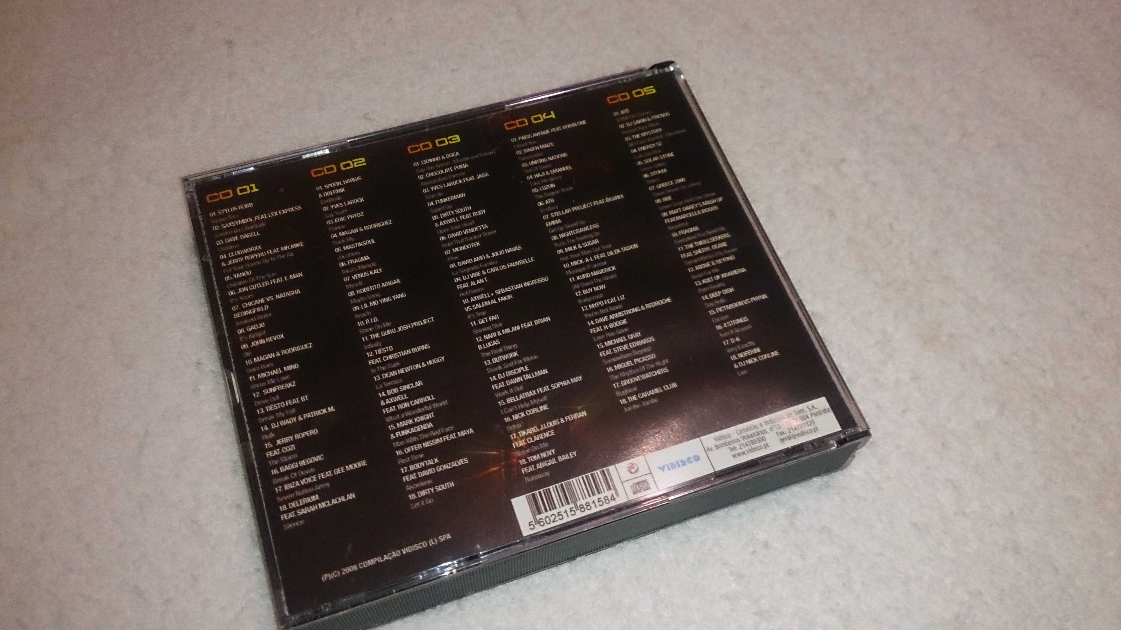 best of tuning vol. 2 (música discoteca) 5 cds