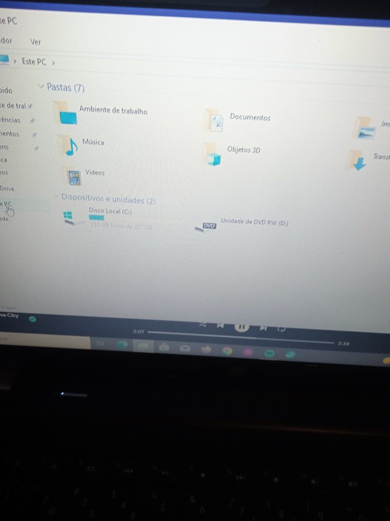 PC " HP" em bom estado