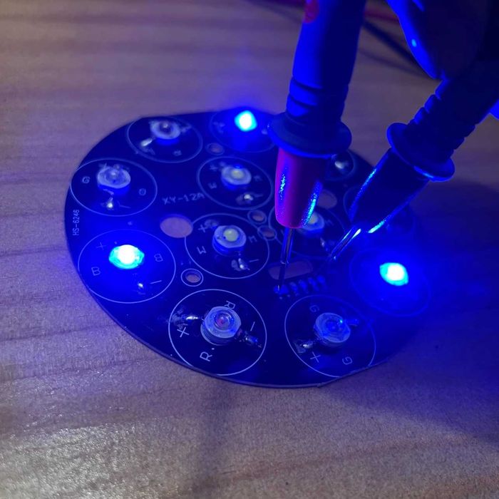 RGBW світлодіодна LED панель  5Вт