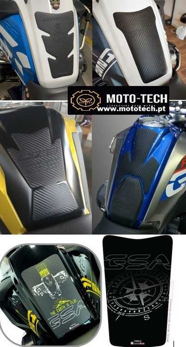 Tank pads Rubbatech para modelos BMW
