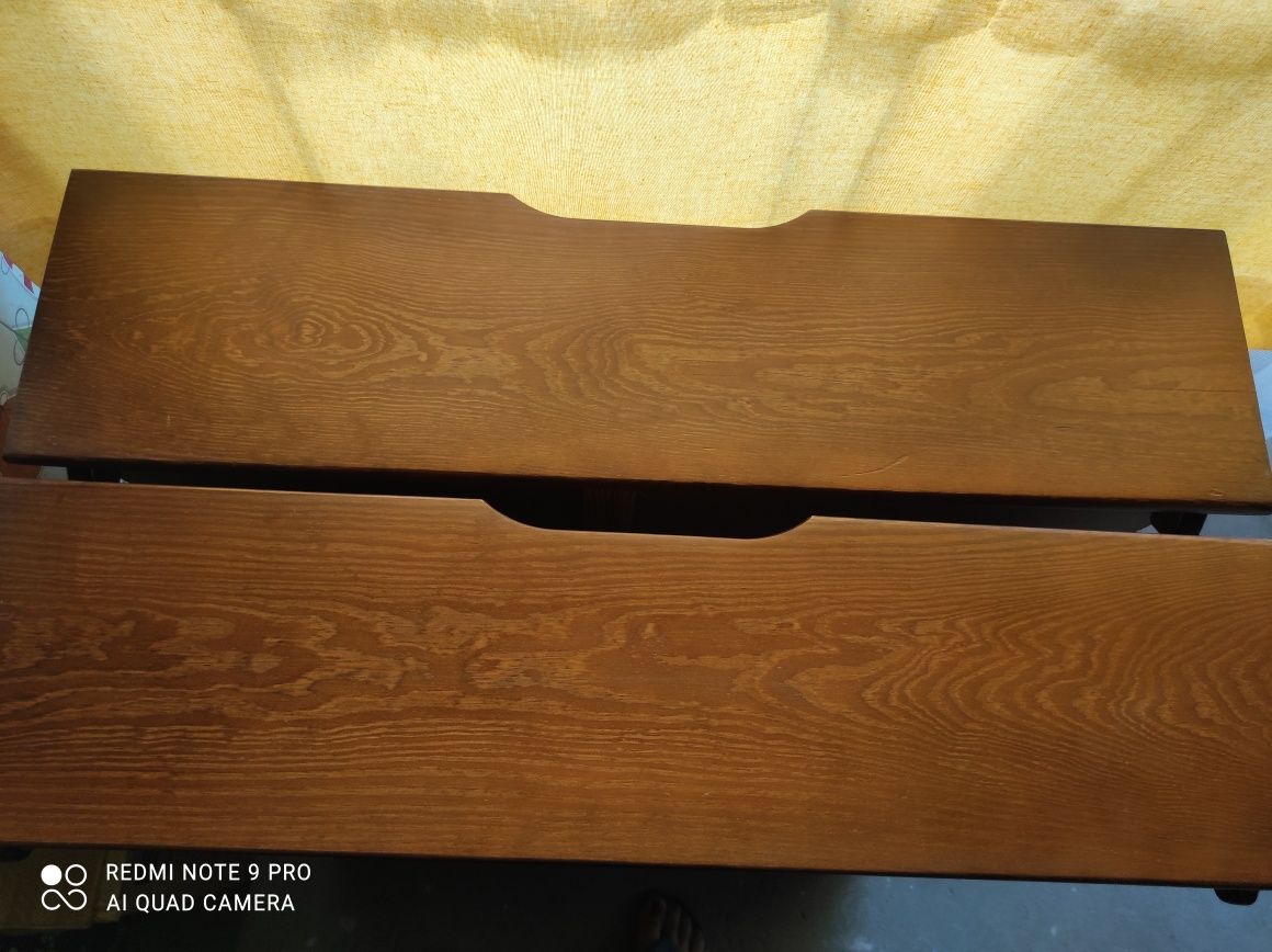 Drewniane Szuflady pod łóżko